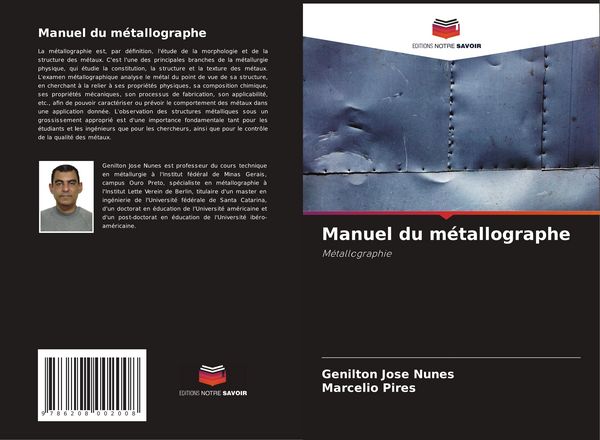 Produktbild: Manuel du m&eacute;tallographe