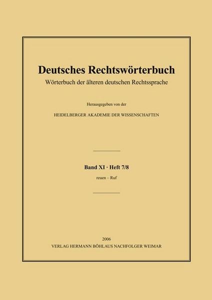 Produktbild: Deutsches Rechtsw&ouml;rterbuch