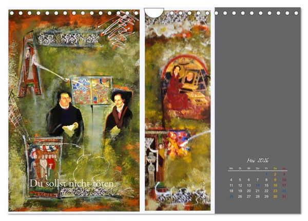 Produktbild: Luther im Netz (Wandkalender 2026 DIN A4 quer), CALVENDO Monatskalender