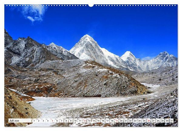 Produktbild: Traumtrekking in NEPAL (hochwertiger Premium Wandkalender 2026 DIN A2 quer), Kunstdruck in Hochglanz