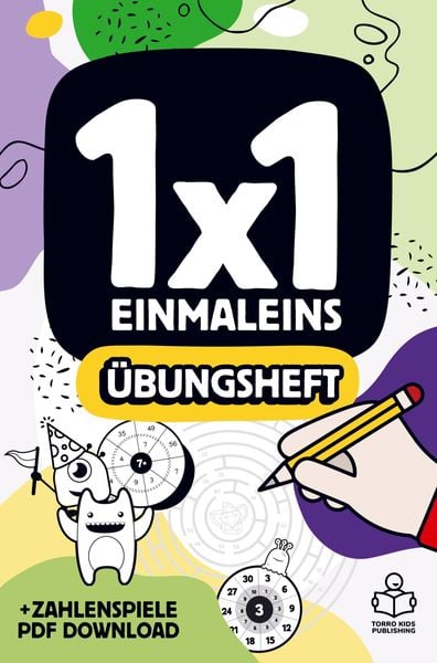 Produktbild: 1x1 Einmaleins lernen &Uuml;bungsheft - Mathematik 2./3. Klasse
