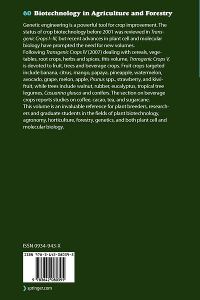 Produktbild: Transgenic Crops V