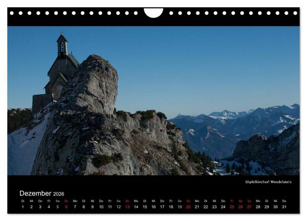 Produktbild: Unterwegs auf dem Maximiliansweg (Wandkalender 2026 DIN A4 quer), CALVENDO Monatskalender