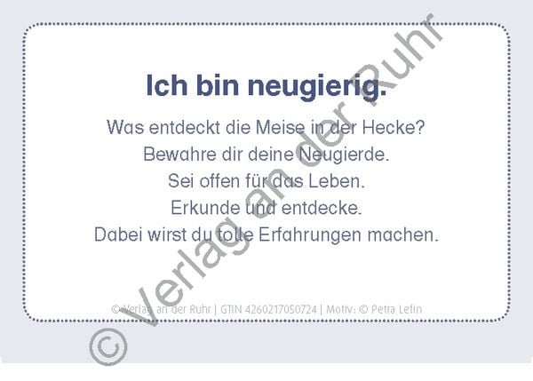 Produktbild: Stark wie ein Gorilla, mutig wie eine Löwin – Affirmationskärtchen für Kinder