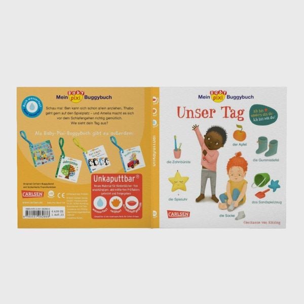 Produktbild: Baby Pixi (unkaputtbar) 146: Mein Baby-Pixi-Buggybuch: Unser Tag