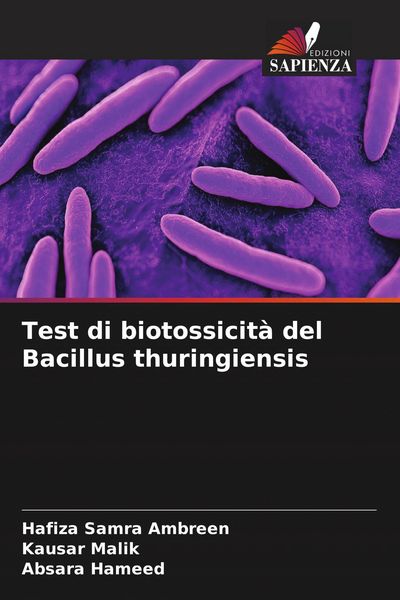 Produktbild: Test di biotossicit&agrave; del Bacillus thuringiensis