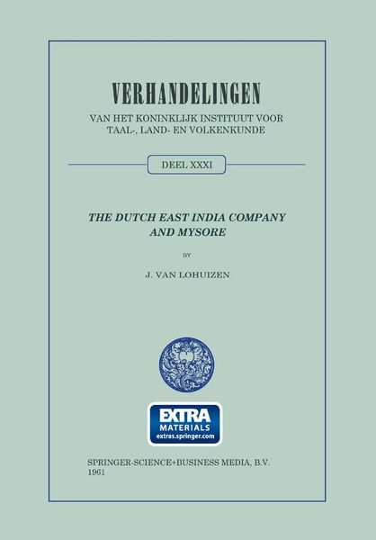 Produktbild: The Dutch East India Company and Mysore, 1762&ndash;1790