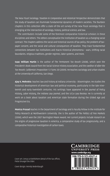 Produktbild: The New Fiscal Sociology