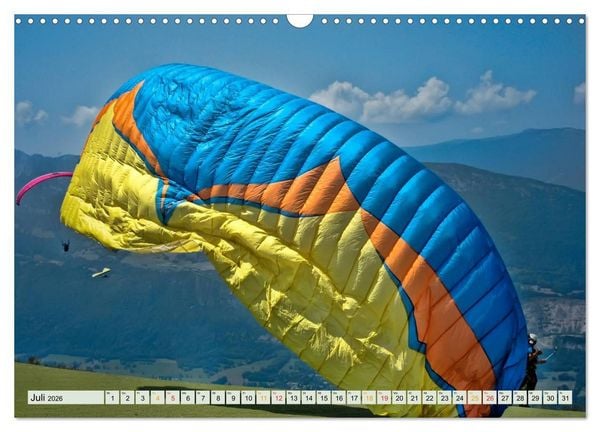 Produktbild: Freiheit und Abenteuer - Paragliding (Wandkalender 2026 DIN A3 quer), CALVENDO Monatskalender