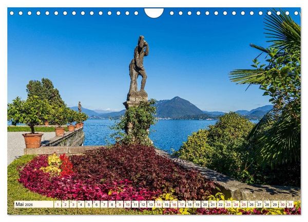 Produktbild: Lago Maggiore - Traumorte am See (Wandkalender 2026 DIN A4 quer), CALVENDO Monatskalender