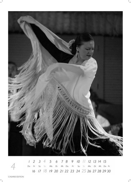 Produktbild: Flamenco schwarz-weiss Kalender 2027 &ndash; Wandkalender | Fotokalender | Tanzkalender| Spanien 42x59cm &ndash; . mit eindrucksvollen Flamenco-Fotos, Tanz & Musik &ndash; F&uuml;r Fans spanischer Kultur & Andalusien.