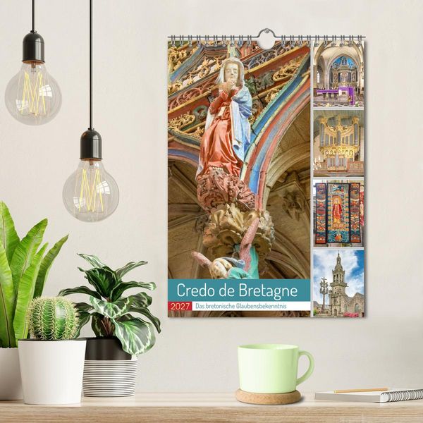 Produktbild: Credo de Bretagne, das bretonische Glaubensbekenntnis (Wandkalender 2027 DIN A4 hoch), CALVENDO Monatskalender