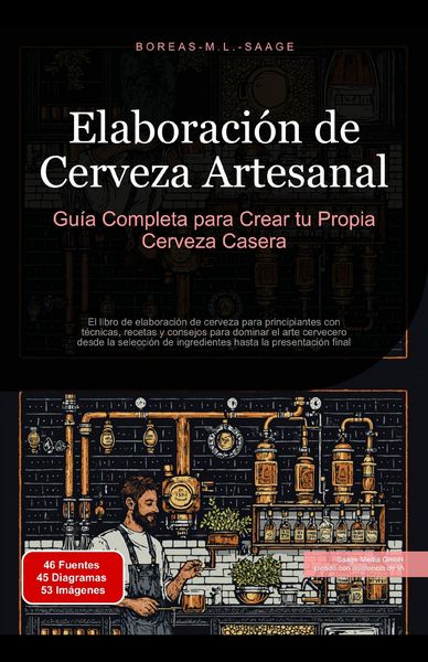 Produktbild: Elaboraci&oacute;n de Cerveza Artesanal: Gu&iacute;a Completa para Crear tu Propia Cerveza Casera