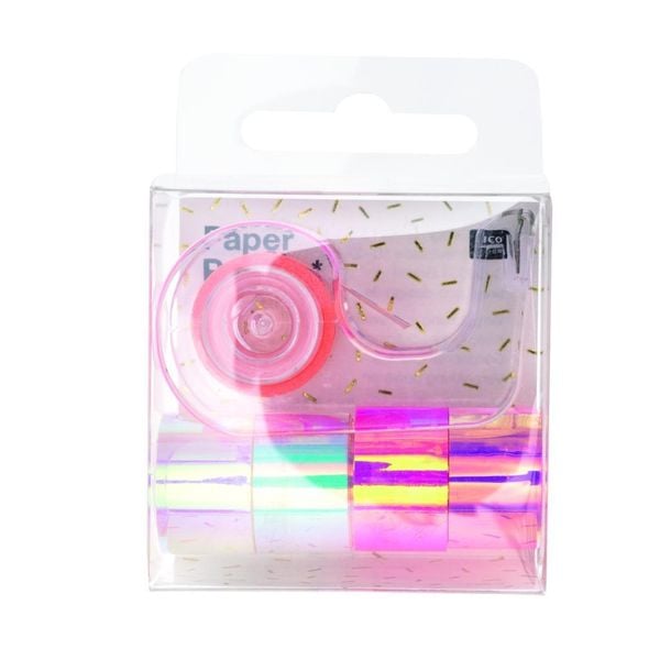 Produktbild: MINI MIRROR TAPESET, WEISS/PINK