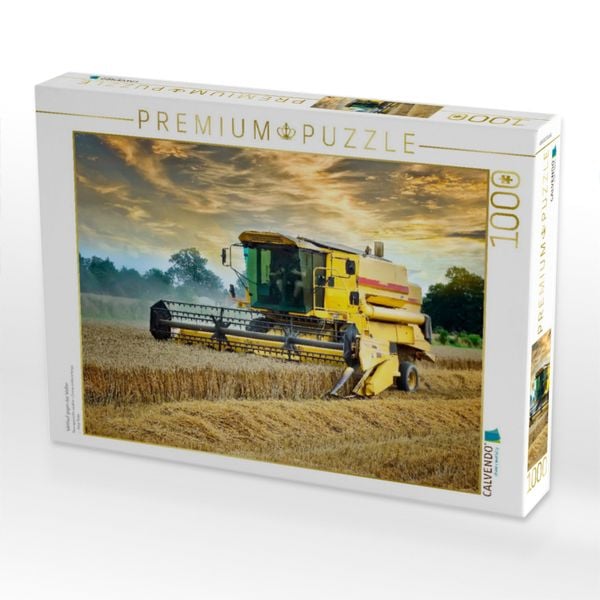 CALVENDO Puzzle 'Traktoren – Giganten Der Landwirtschaft' | 64x48 Cm, 2,2 Mm Starke Pappe, Matte Oberfläche – Premium-Puzzlespaß Aus Europa