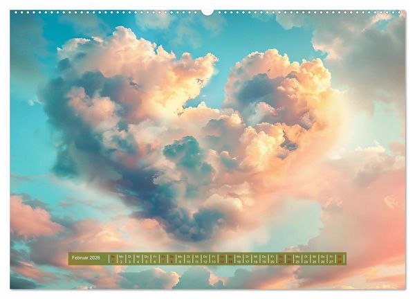 Produktbild: Mit dem Herzen der Natur (Wandkalender 2026 DIN A2 quer), CALVENDO Monatskalender