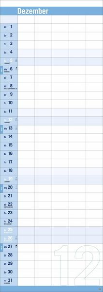 Produktbild: Allround-Familienplaner Vertical Kalender 2027