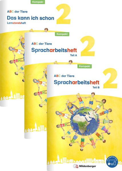 ABC der Tiere 2 Neubearbeitung - Spracharbeitsheft Kompakt, Set von Mareike Hahn,Kerstin Mrowka-Nienstedt, Mildenberger Verlag GmbH, 978-3-619-24731-8