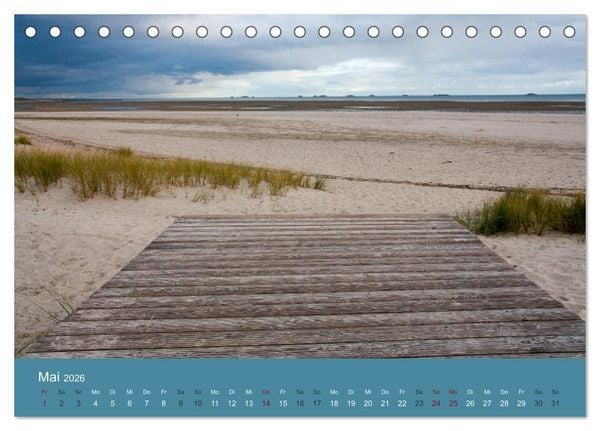 Produktbild: F&ouml;hr 2026. Portr&auml;t einer Insel (Tischkalender 2026 DIN A5 quer), CALVENDO Monatskalender