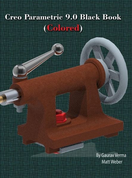 Produktbild: Creo Parametric 9.0 Black Book (Colored)