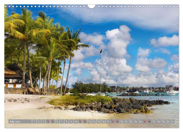 Produktbild: Mauritius A Tropical Paradise in The Indian Ocean (Wall Calendar 2026 DIN A3 landscape), CALVENDO 12 Month Wall Calendar