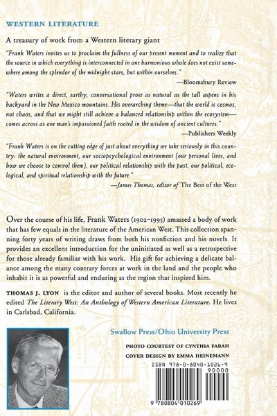 Produktbild: A Frank Waters Reader