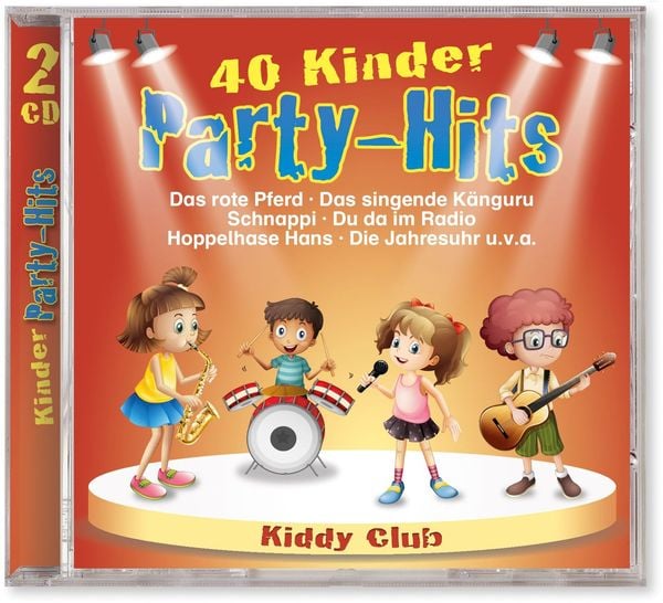 Kiddy Club: 40 Kinder Party-Hits (2CD)