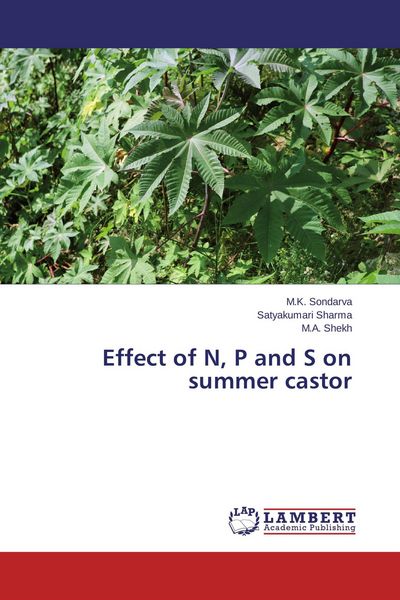 Produktbild: Effect of N, P and S on summer castor