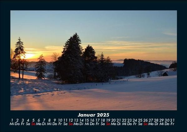 Produktbild: Landschaftskalender 2025 Fotokalender DIN A5