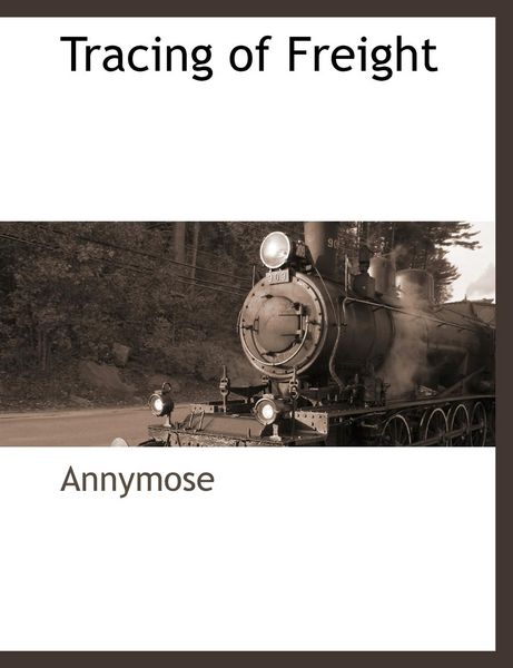 Produktbild: Tracing of Freight
