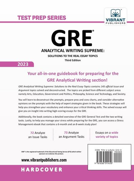 Produktbild: GRE Analytical Writing Supreme