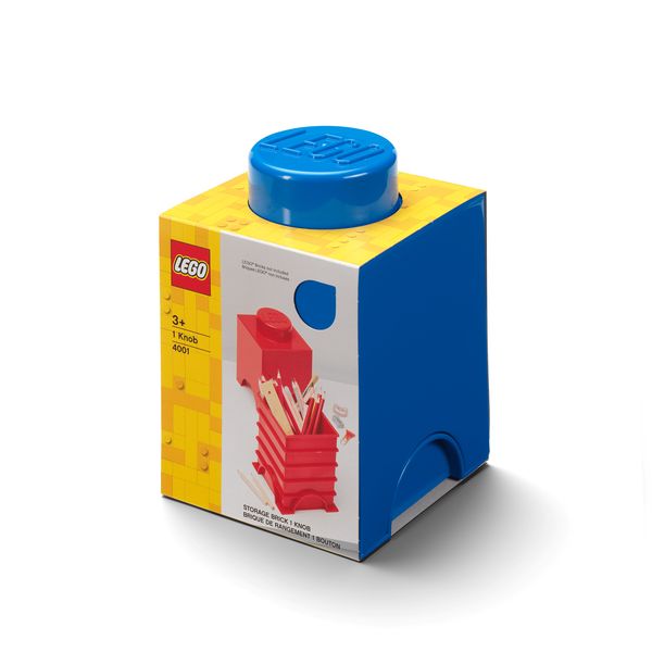 Produktbild: LEGO&reg; Aufbewahrungsstein 1 Noppe Blau