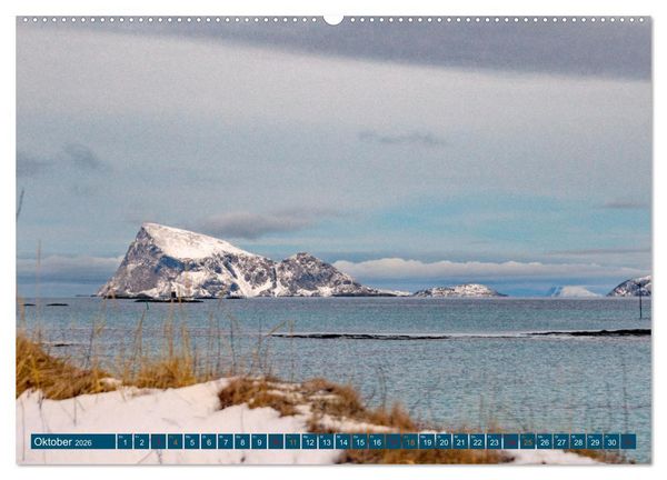 Produktbild: Von Troms&ouml; nach Sommaroy - Winter in Norwegen (hochwertiger Premium Wandkalender 2026 DIN A2 quer), Kunstdruck in Hochglanz