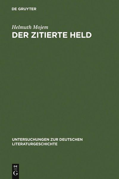 Produktbild: Der zitierte Held