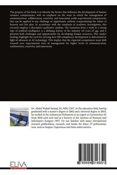 Produktbild: Determination of Indonesian HR Competencies