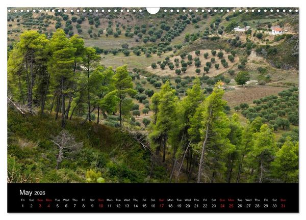 Produktbild: Chalkidiki: Kassandra, Sithonia, Athos (Wall Calendar 2026 DIN A3 landscape), CALVENDO 12 Month Wall Calendar