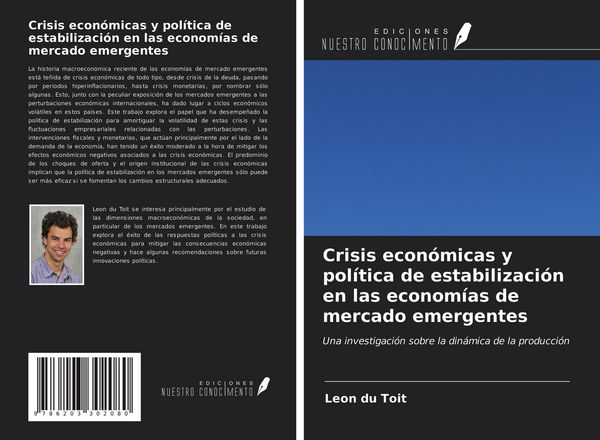 Produktbild: Crisis econ&oacute;micas y pol&iacute;tica de estabilizaci&oacute;n en las econom&iacute;as de mercado emergentes