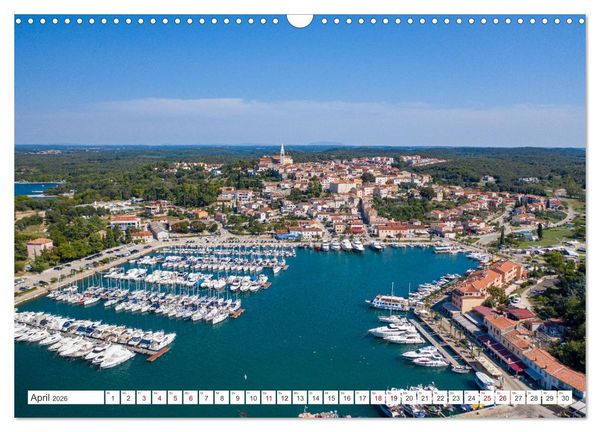 Produktbild: Istrien - Historische St&auml;dte und traumhafte Landschaften (Wandkalender 2026 DIN A3 quer), CALVENDO Monatskalender