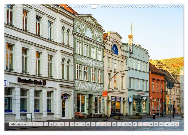 Produktbild: G&uuml;strow Impressionen (Wandkalender 2026 DIN A3 quer), CALVENDO Monatskalender