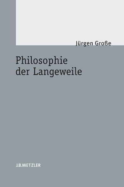 Produktbild: Philosophie der Langeweile