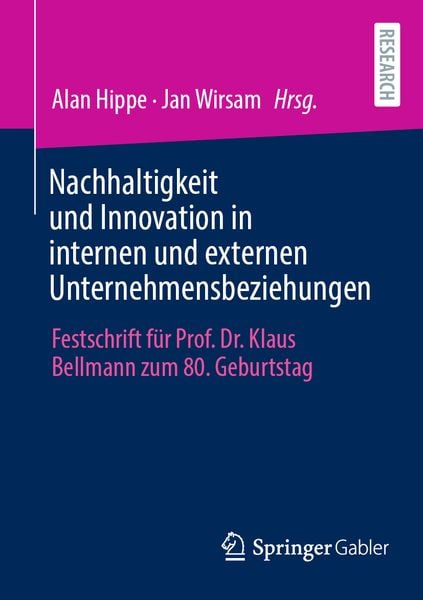Produktbild: Nachhaltigkeit und Innovation in internen und externen Unternehmensbeziehungen
