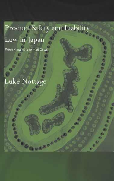 Produktbild: Product Safety and Liability Law in Japan