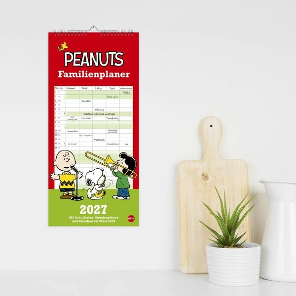 Produktbild: Peanuts Familienplaner 2027