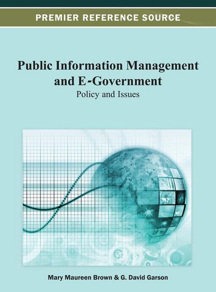 Produktbild: Public Information Management and E-Government: Policy and Issues