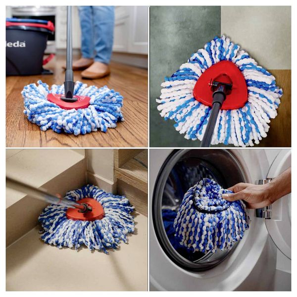 Produktbild: Vileda 178331 H2PRO CLASSIC Spin Mop Refill Ersatzkopf Ersatzaufsatz 1St.