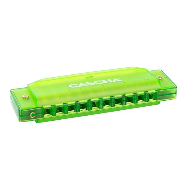 Produktbild: Fun Blues Mundharmonika Green (incl. hard case and flyer)