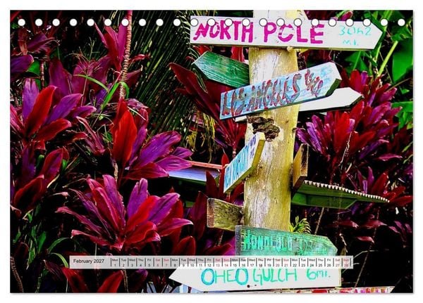 Produktbild: Aloha Spirit &ndash; The Magic of Hawaii (Desk Calendar 2027 DIN A5 landscape), CALVENDO 12 Month DeskCalendar