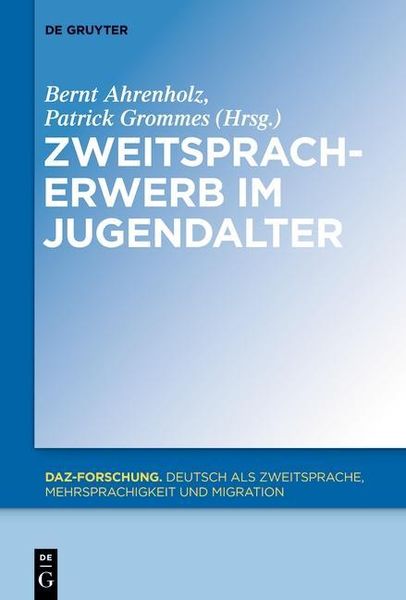 Produktbild: Zweitspracherwerb im Jugendalter