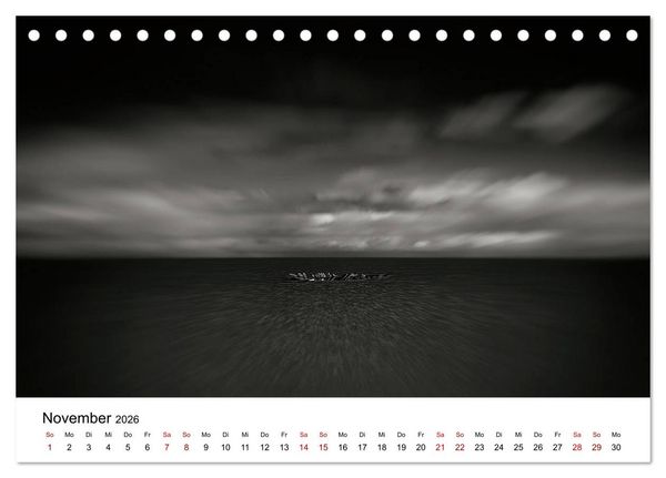Produktbild: Sylt ... bewegt (Tischkalender 2026 DIN A5 quer), CALVENDO Monatskalender