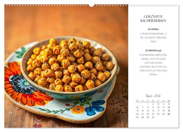Produktbild: Superfood Power - Gesunde und leckere Superfood-Snacks (hochwertiger Premium Wandkalender 2026 DIN A2 quer), Kunstdruck in Hochglanz